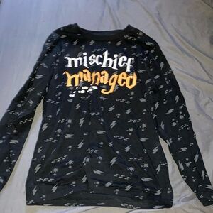 Harry Potter mischief managed long sleeve